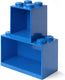 Lego - iconic wandschap brick 4 en 8 - polypropyleen - blauw