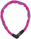 Abus steel-o-chain™ 5805c kettingslot – cijferslot van 5 mm dikke stalen ketting – -security level 4 – 75 cm – roze