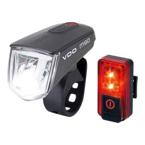 Load image into Gallery viewer, Verlichtingset VDO Eco Light M90 USB + RED PLUS USB
