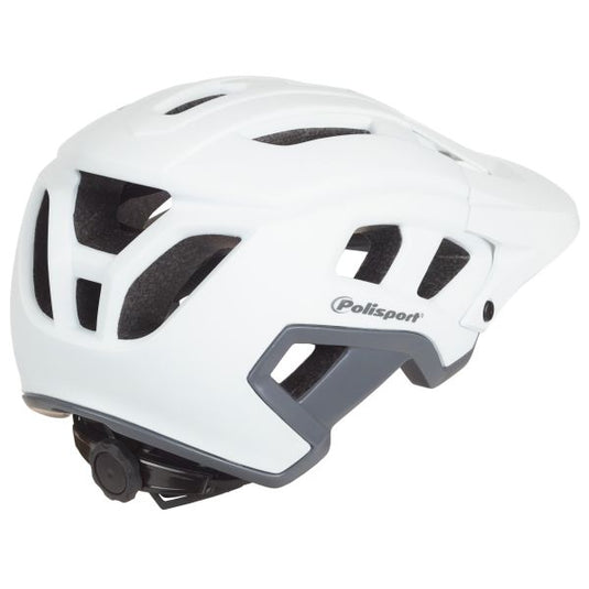 Polisport mountain pro fietshelm m 55-58cm wit grijs