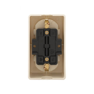 Ac stopcontt 2-voudig + ra opbouw