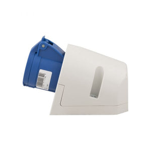 Abl sursum cee wandcontactdoos 3 polig randaarde 16 ampere blauw