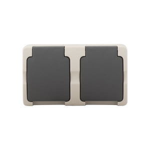 Ac stopcontt 2 x waterdicht