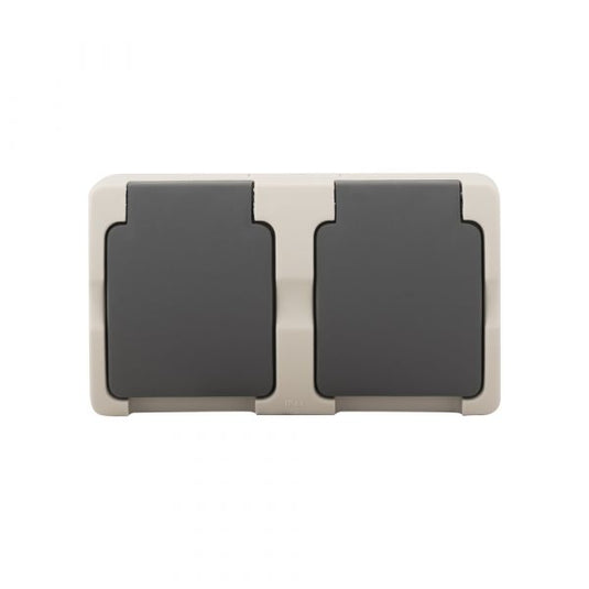 Ac stopcontt 2 x waterdicht