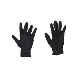 Ac wegwerphandschoen nitryl blk xl