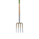 Spitvork 4 tands, steel 85 cm.