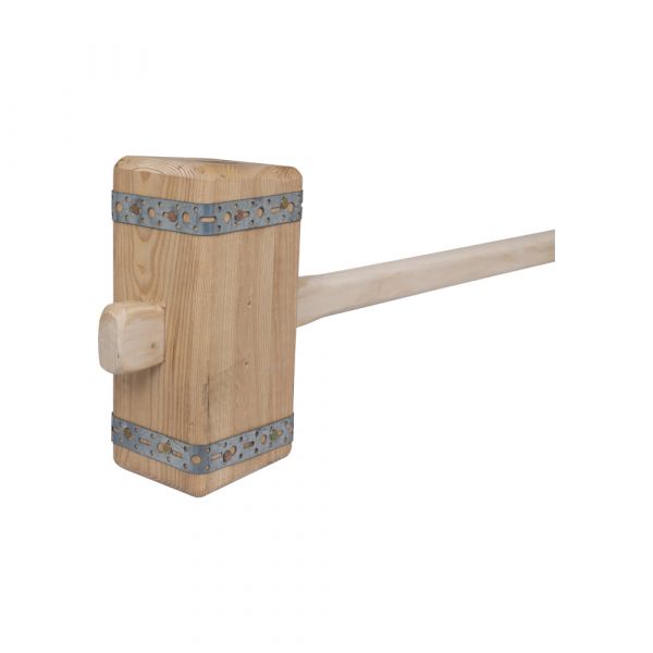 Load image into Gallery viewer, Tuinhamer vierkant, met steel 90 cm.
