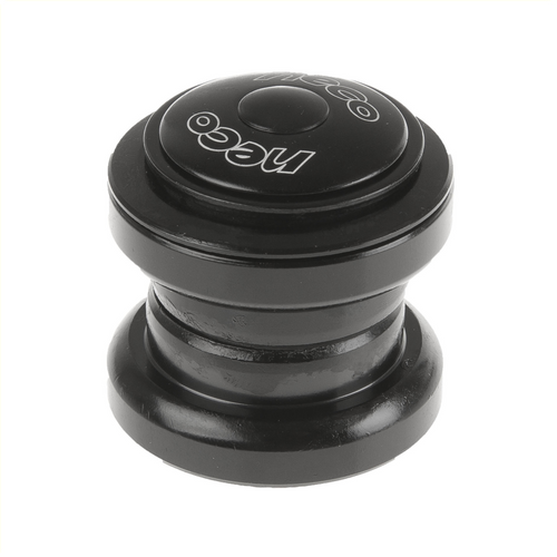 Neco Halfcartridge ahead balhoofdstel 1 inch zwart