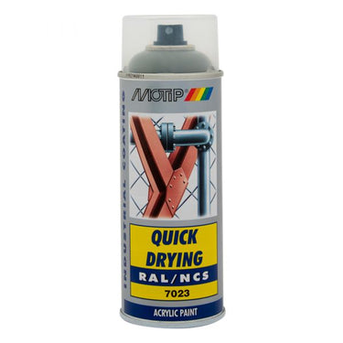 Industrial ral7023 400 ml. motip