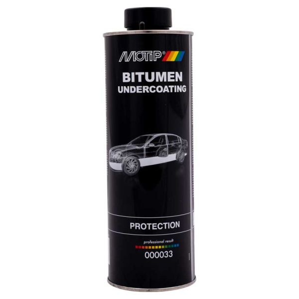 Afbeelding laden in galerijviewer, Motip bitumen underbodycoating zwart - 1.000ml onderschroefbus
