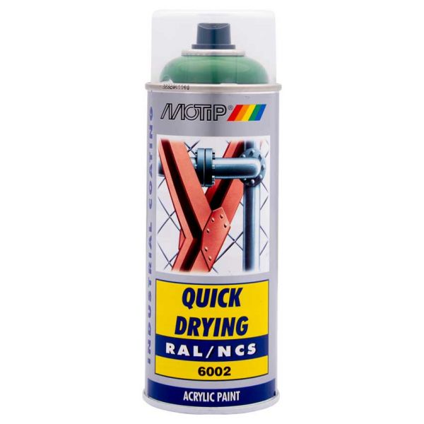 Afbeelding laden in galerijviewer, Motip industrial ral6002 400 ml.
