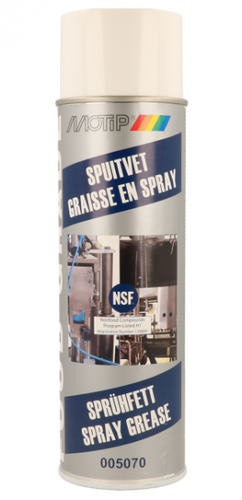 Food grade spuitvet