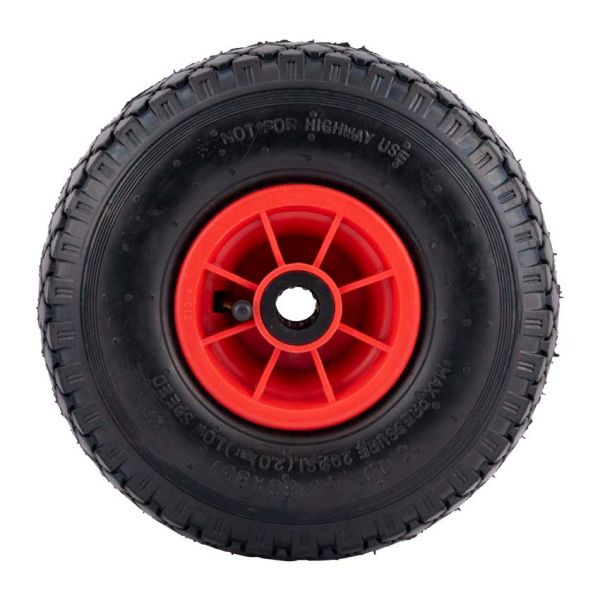 Load image into Gallery viewer, Wiel 300x4 luchtband asgat 20 mm
