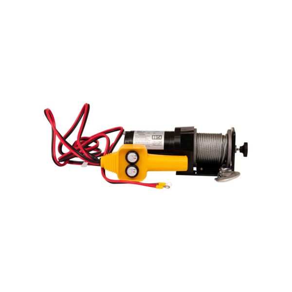 Load image into Gallery viewer, Kabellier elektrisch 12v, 2000 lbs

