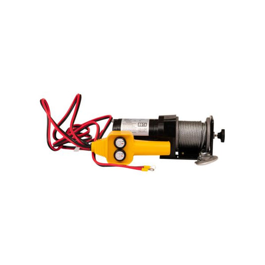 Kabellier elektrisch 12v, 2000 lbs