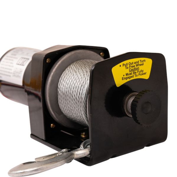 Load image into Gallery viewer, Kabellier elektrisch 12v, 2000 lbs
