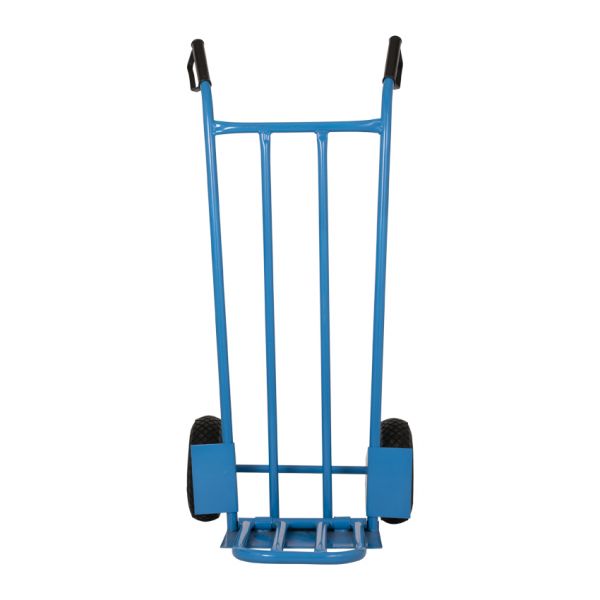 ギャラリービューアに画像をロードする, Mm steekwagen blauw + klep 200 kg.

