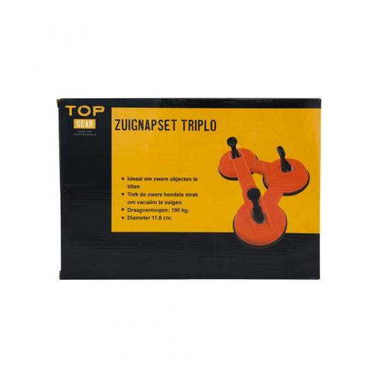 Topgear zuignapset triplo