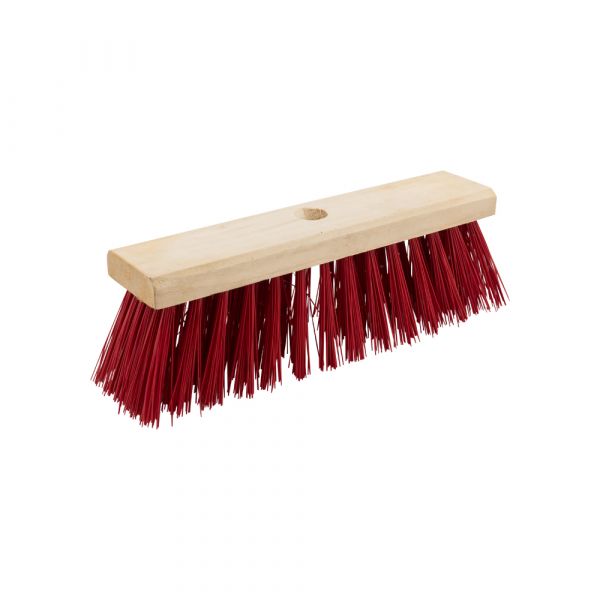 Load image into Gallery viewer, Bezem nylon rood 29 cm.
