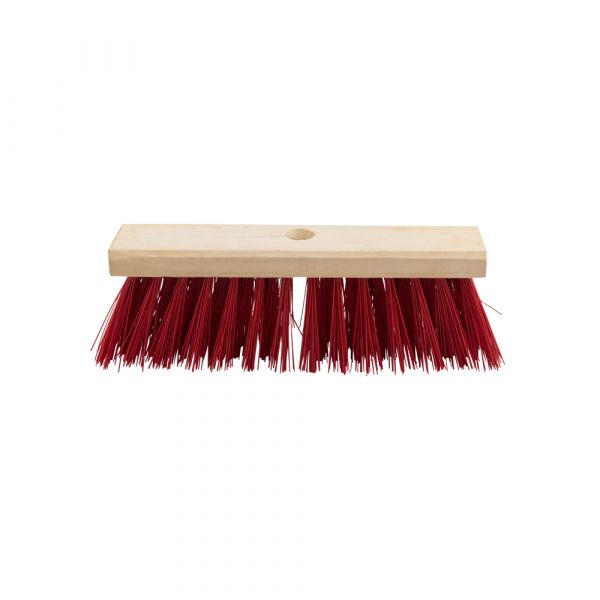 Load image into Gallery viewer, Bezem nylon rood 29 cm.
