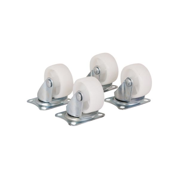 Load image into Gallery viewer, Trailergear TRAILERGEAR 4 x Zwenkwiel 40 mm. wit
