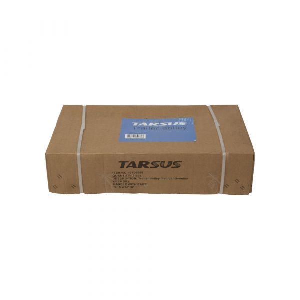 Load image into Gallery viewer, Tarsus trailerdolly met luchtbanden.
