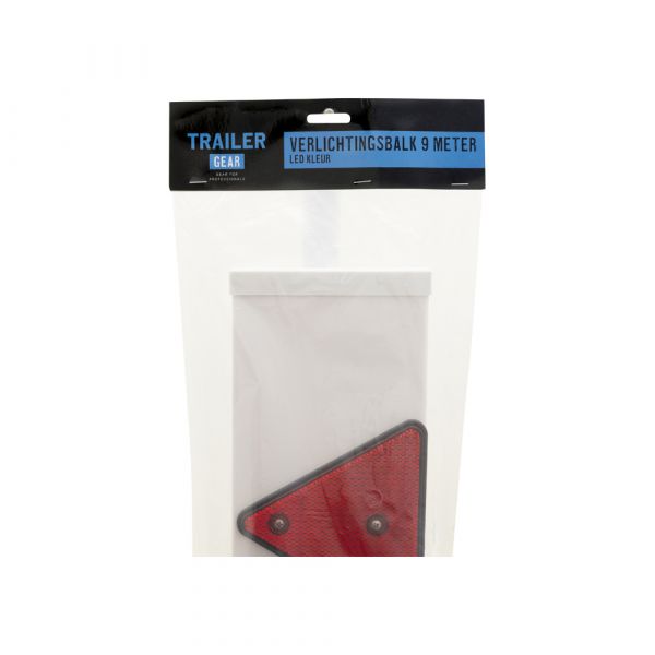Load image into Gallery viewer, Trailergear verlichtingsbalk led 9 meter 7-polig
