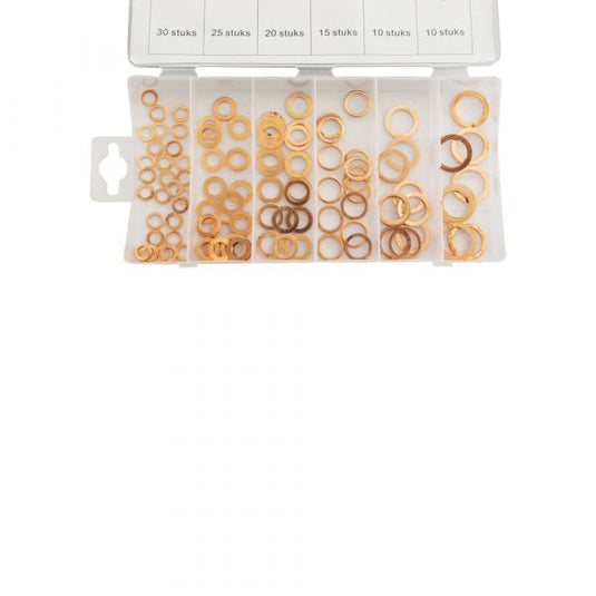 Topgear koperen ringen ass. 110 delig