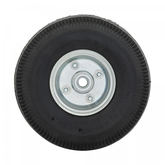 Wiel 4.10x3.50 asgat 16 mm. luchtband