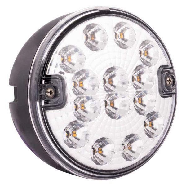 Load image into Gallery viewer, Ac hteruitrijlicht 140 mm. 12-24v led *
