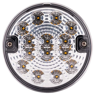 Ac hteruitrijlicht 140 mm. 12-24v led *