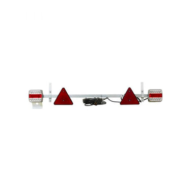 Trailergear verlichtingsbalk instelbaar led 7,5m 7-polig