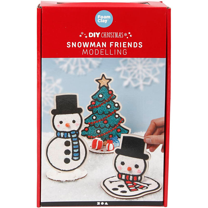 Cargue la imagen en el visor de la galería, Https: www.cchobby.nl sneeuwpop-met-kerstboom-1-set
