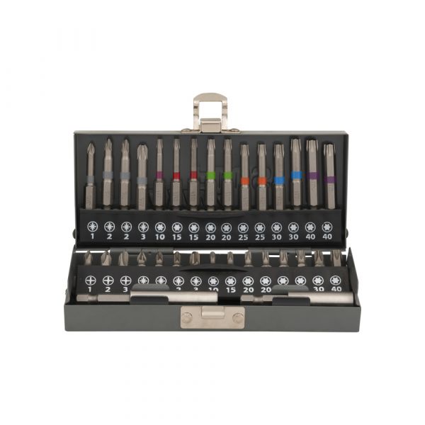 Afbeelding laden in galerijviewer, Dynaplus bitset prof 32-delig dyna kleurbandjes metalen verpakking - 8938.00.00700
