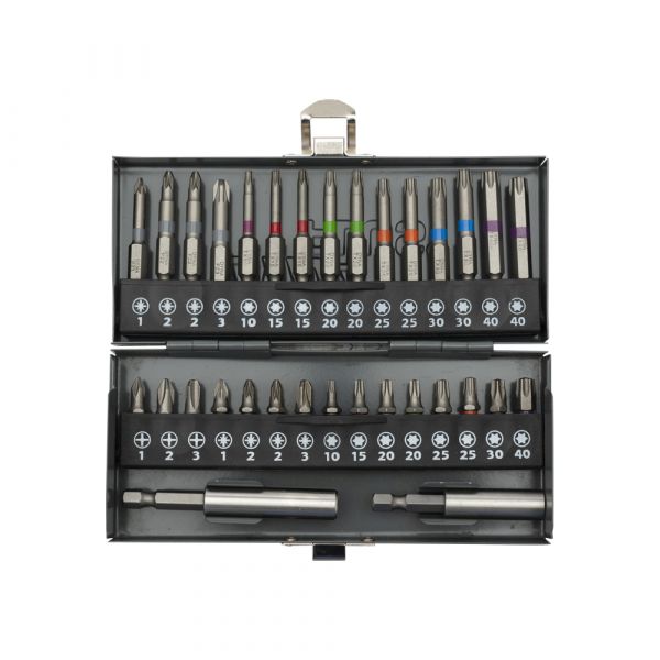 Load image into Gallery viewer, Dynaplus bitset prof 32-delig dyna kleurbandjes metalen verpakking - 8938.00.00700
