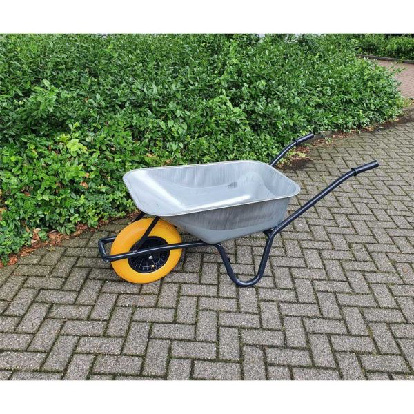 Load image into Gallery viewer, Kruiwagen gegalv bak anti-lek 85 liter
