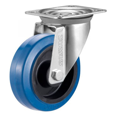 Tarsus zwenkwiel 200 mm. blauw