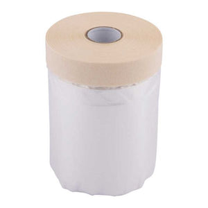 Hpx producten afdekfolie met afplakband easy mask film crepe 55cm x 33m