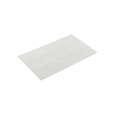 Hpx producten dubbelz verwijderbare transp pads 15 stuks 25mm x 25mm tr