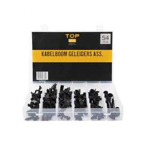 Topgear kabelboom geleiders ass. 54-delig.