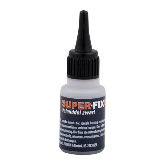 Vulmiddel zwart super-fix