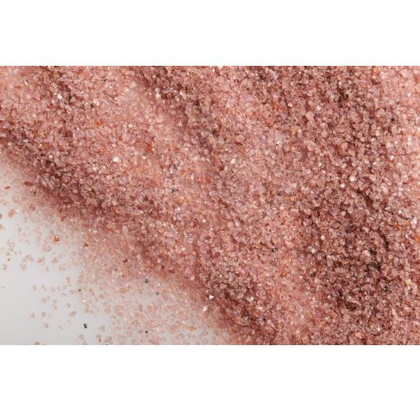 Load image into Gallery viewer, Abi straalgrit emmer 12.5 kg rood 0.2-0.6 mm

