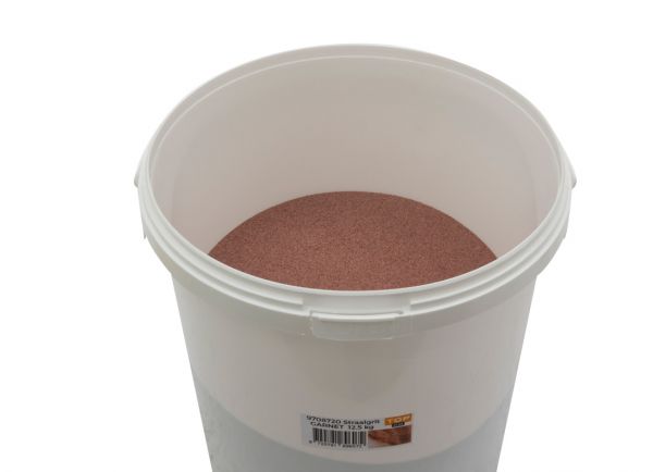 Load image into Gallery viewer, Abi straalgrit emmer 12.5 kg rood 0.2-0.6 mm

