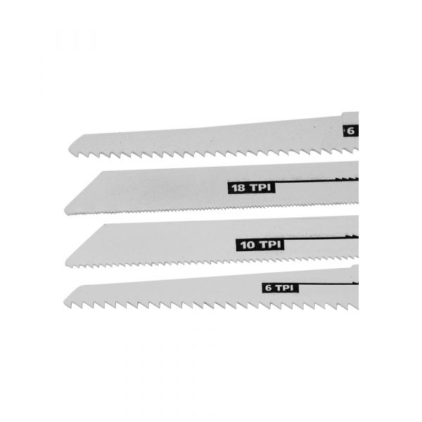 Load image into Gallery viewer, Reciprozagenset hout metaal 4 dlg.
