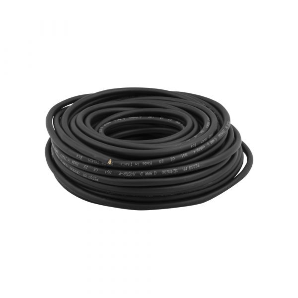Load image into Gallery viewer, Neopreen kabel 3x1.0 zwart 20 meter.
