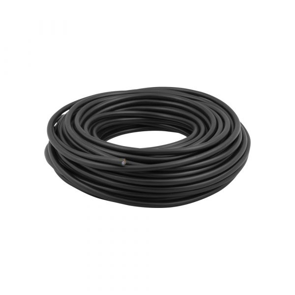 Load image into Gallery viewer, Huishoudsnoer 2x0.75 zwart 20 meter
