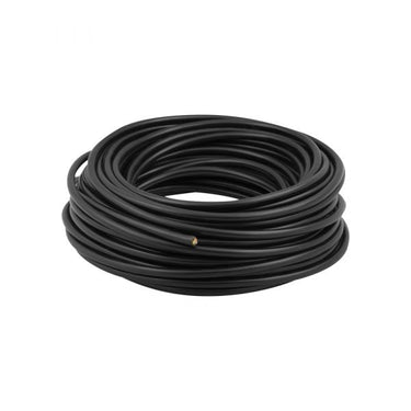 Q-link huishoudkabel 3x1.0 zwart 25 meter.