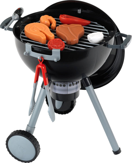 Klein toys weber speelgoed bbq - 40x32x53 cm - incl. accessoires, licht- en geluidseffecten - multicolor