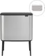 Brabantia bo touch bin prullenbak - 36 liter - 1 vak - matt steel fingerprint proof