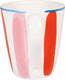Blond amsterdam , even bijkletsen everyday stripes: beker 0,35l roze rood